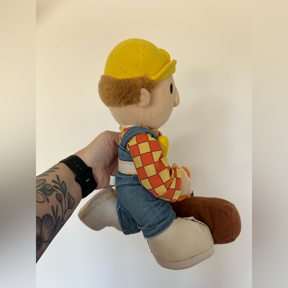 Vintage Bob The Builder Plush - Picture 5 of 7